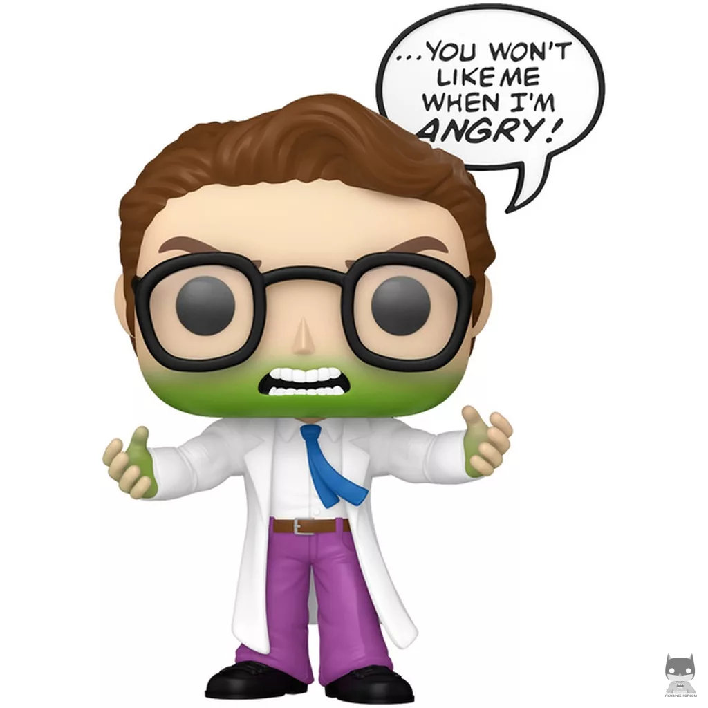 Figurine Funko POP Bruce Banner (Ne me mettez pas en colère) (Marvel Comics)