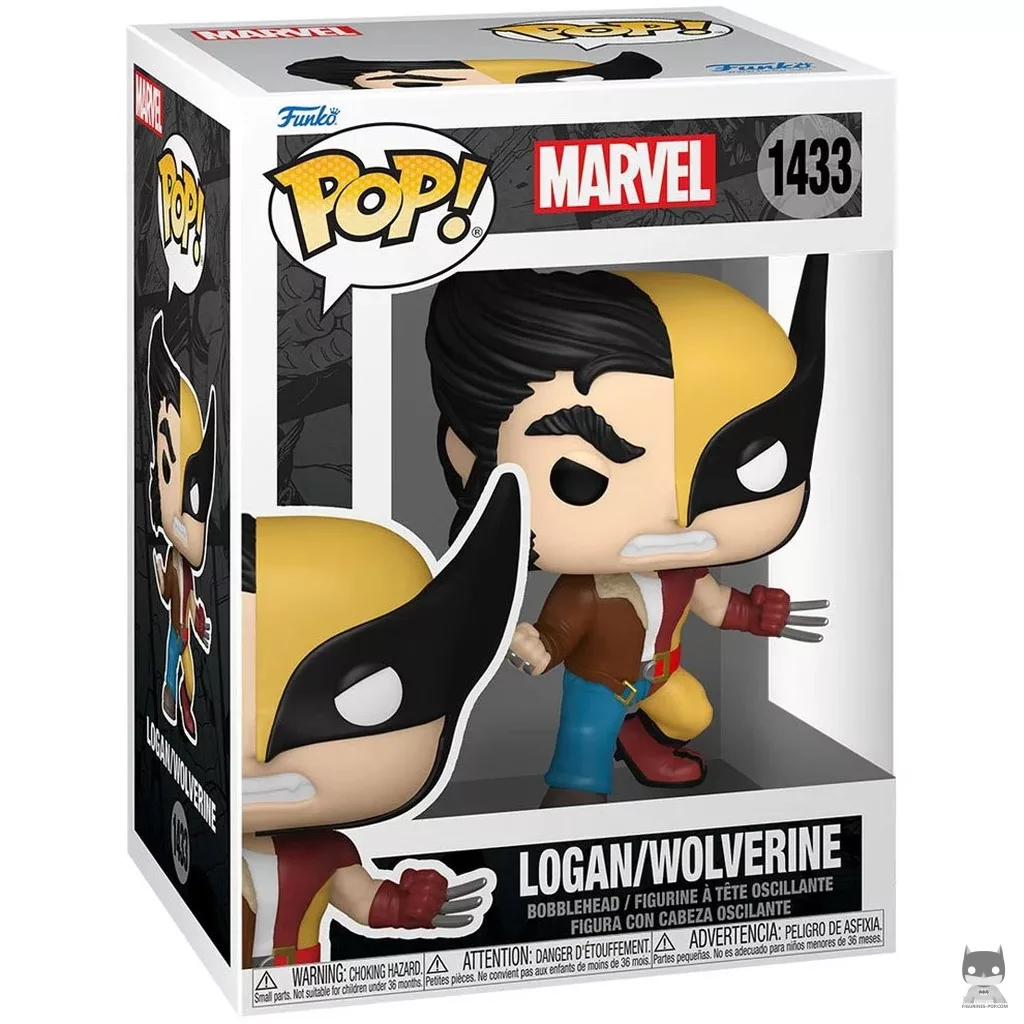 Figurine Funko POP Logan / Wolverine (Split) avec boîte