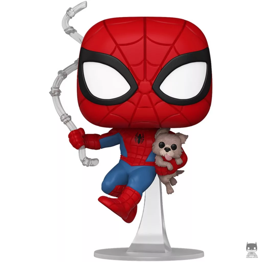 Figurine Funko POP Spider-Man avec Sandwich le chien (Marvel Comics)
