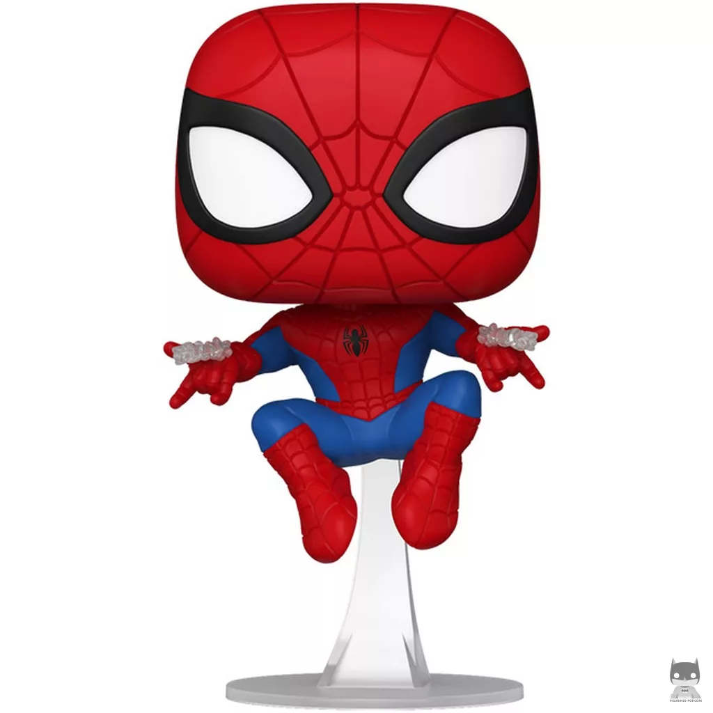 Figurine Funko POP Spider-Man (se balançant) (Marvel Comics)