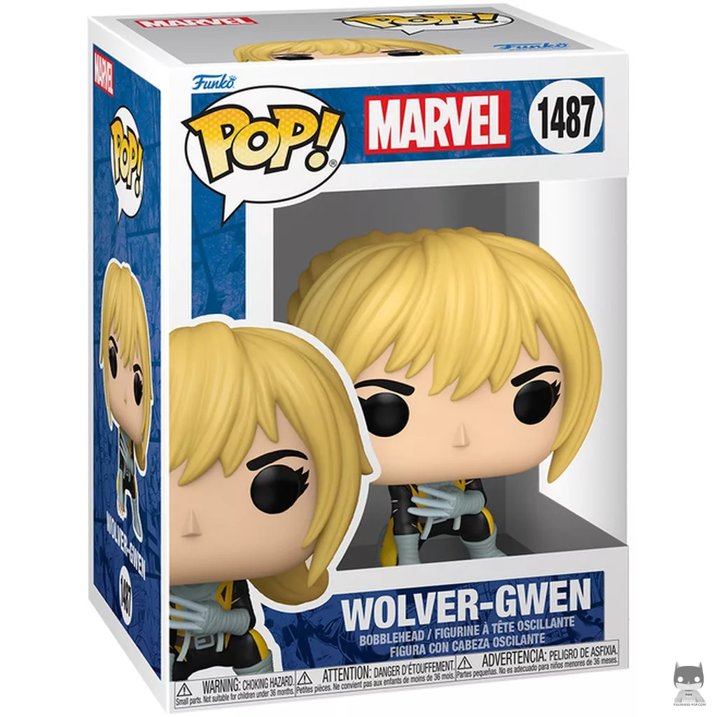 Figurine Funko POP Wolver-Gwen avec boîte