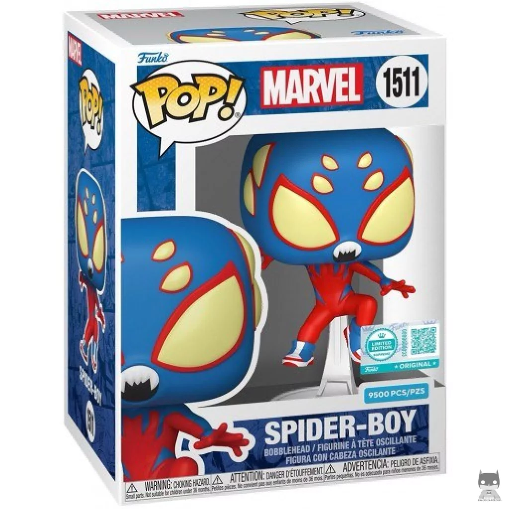 Figurine Funko POP Spider-Boy avec boîte