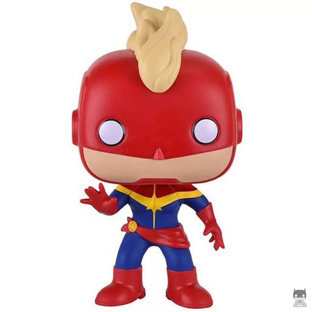 Figurine Funko POP Captain Marvel (Avec Masque) (Marvel Comics)