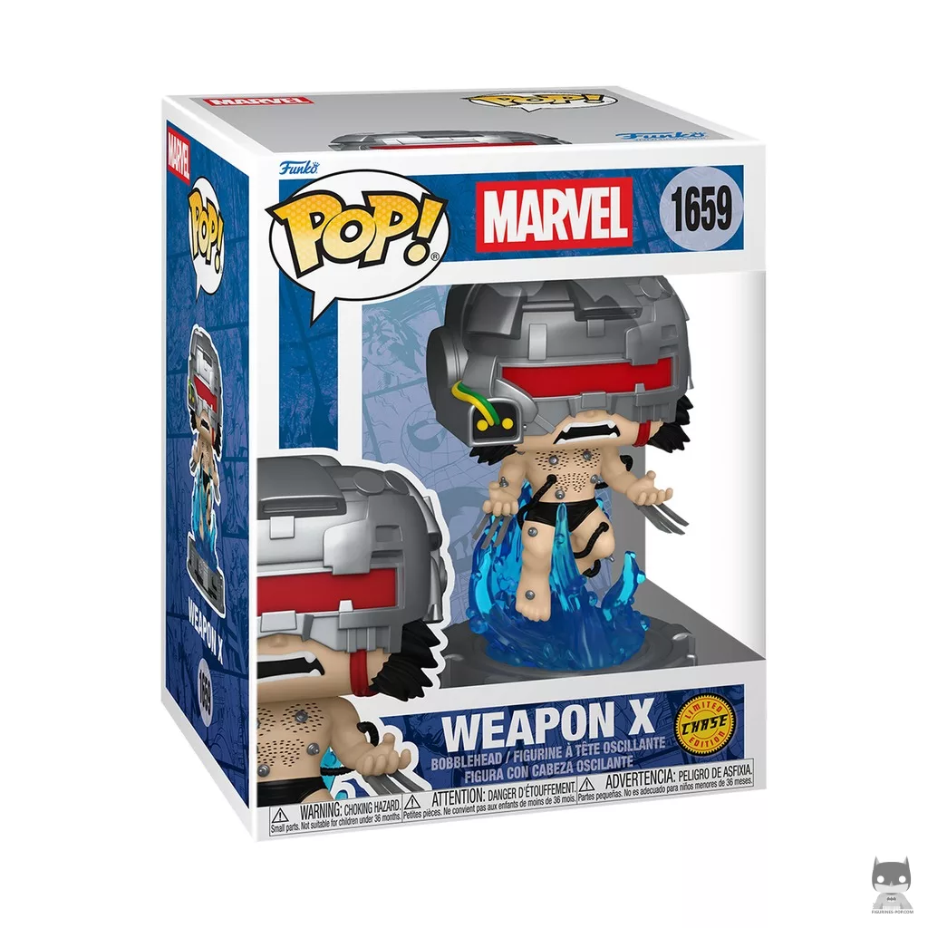 Figurine Funko POP Arme X (Programme Arme X) (Chase) avec boîte