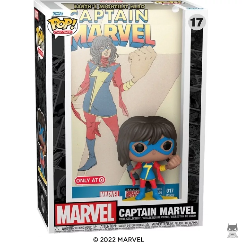 Figurine Funko POP Captain Marvel avec boîte
