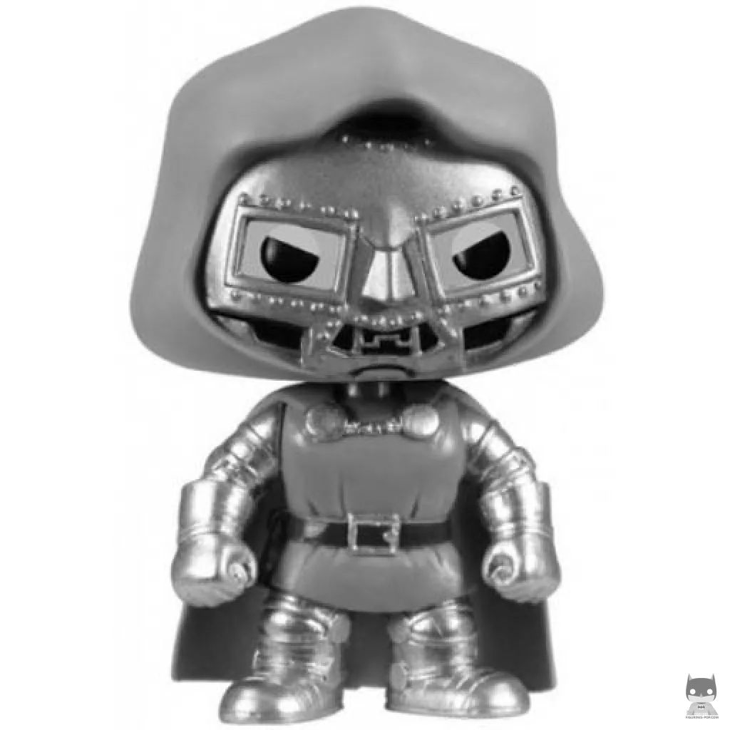 Figurine Funko POP Dr. Doom (Noir & Blanc) (Marvel Comics)