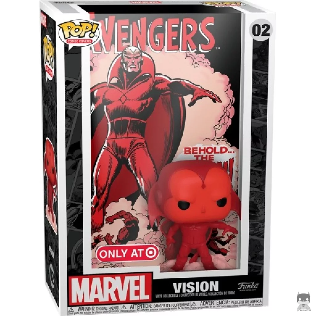 Figurine Funko POP Vision avec boîte