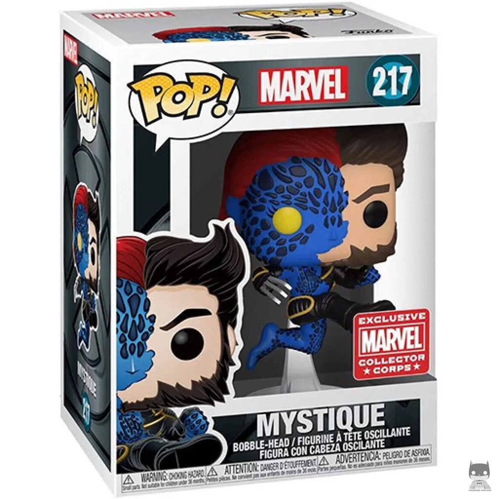 Figurine Funko POP Mystique avec boîte