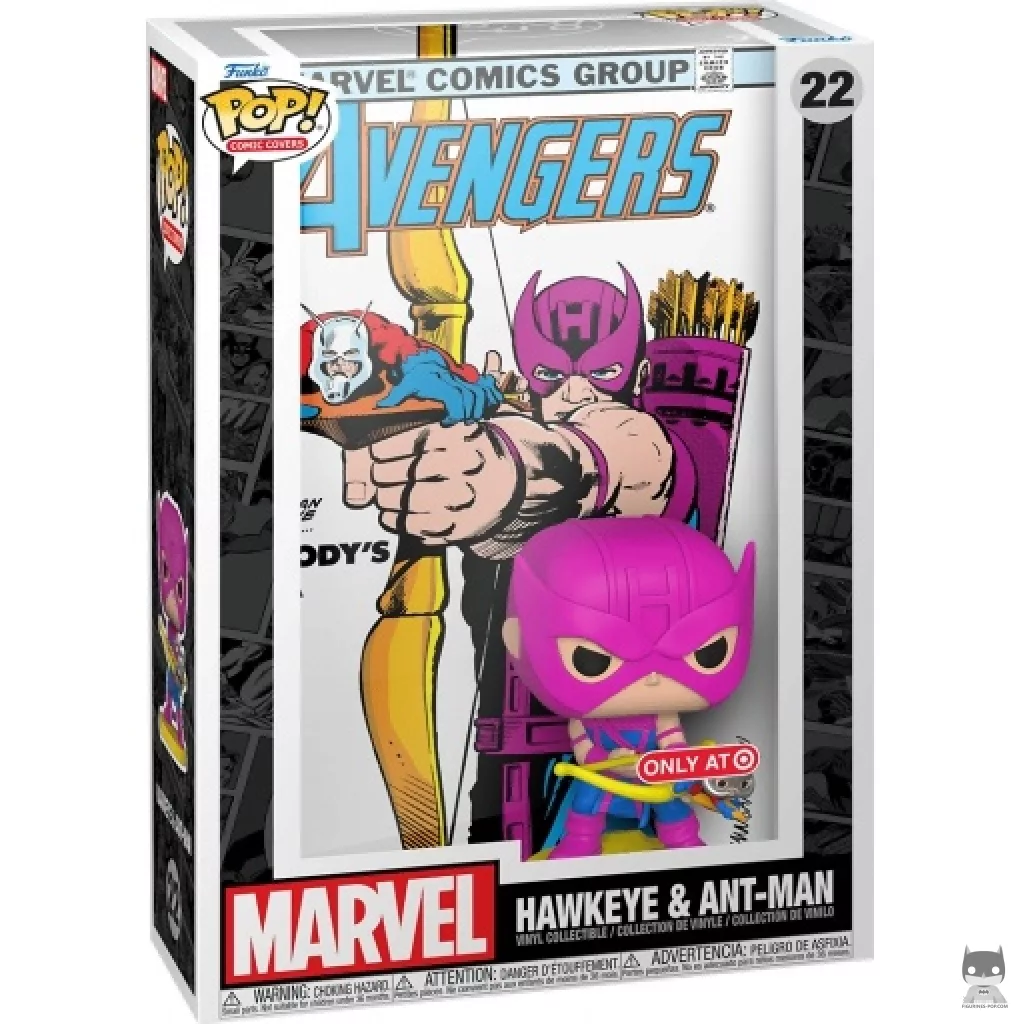Figurine Funko POP Hawkeye & Ant-Man avec boîte