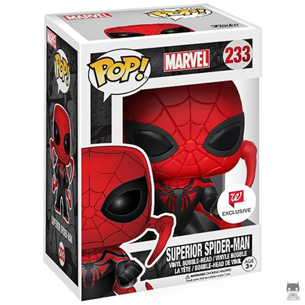 Figurine Funko POP Spider-Man (Supérieur) avec boîte