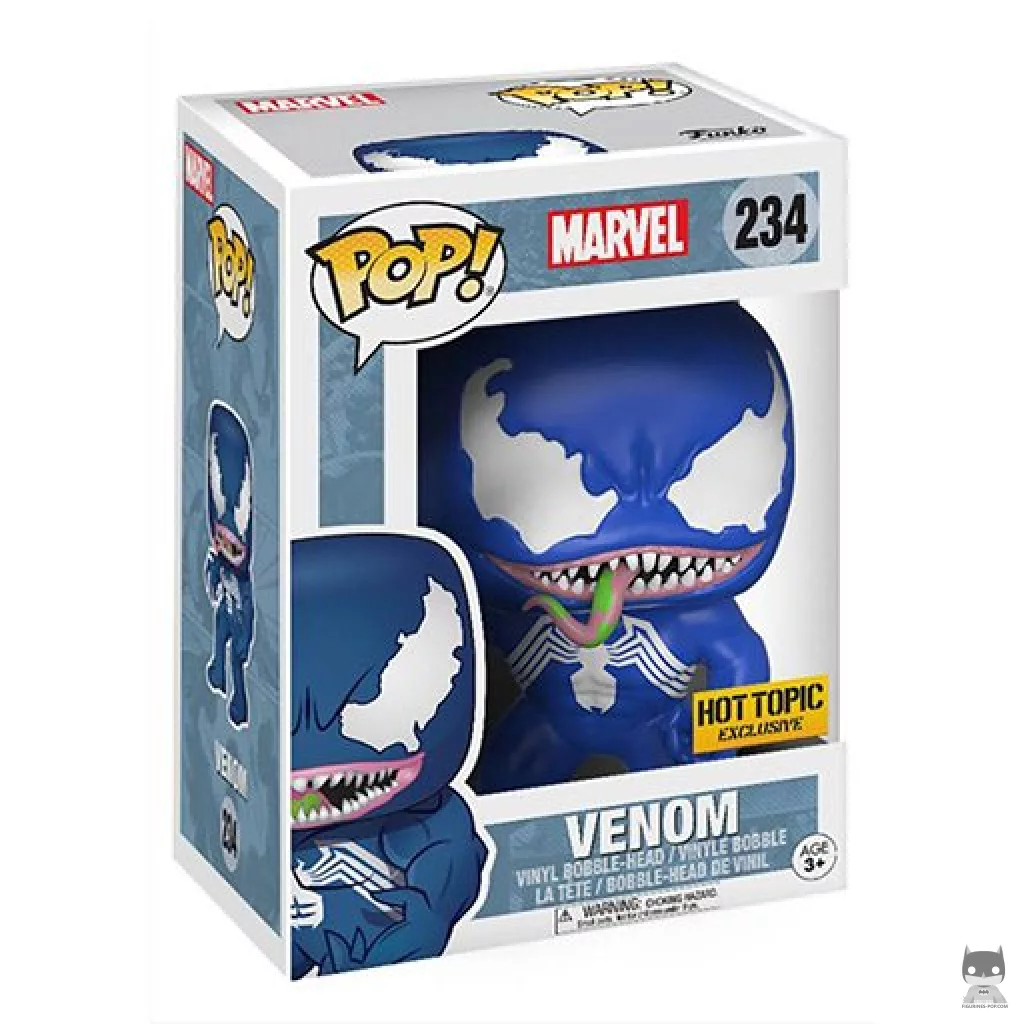 Figurine Funko POP Venom (Bleu) avec boîte