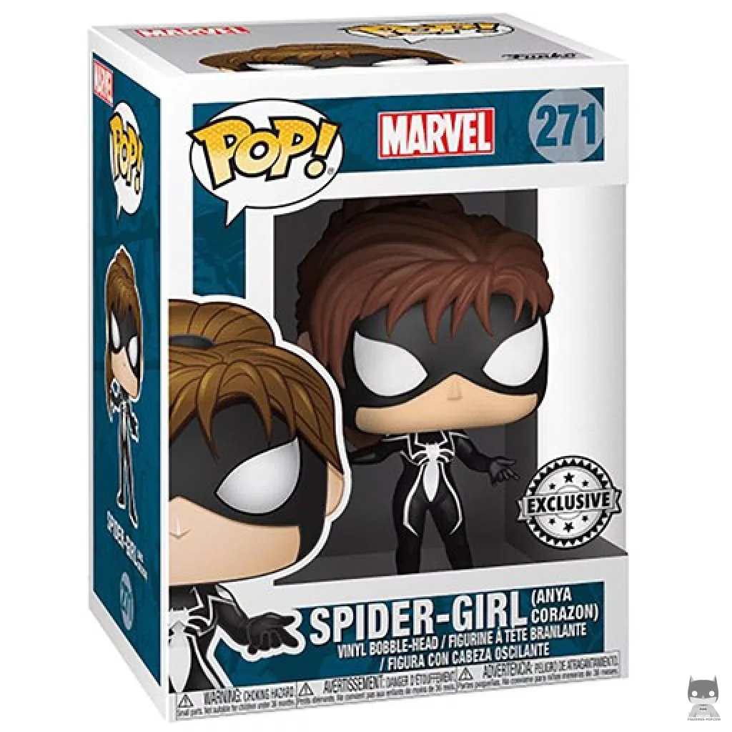 Figurine Funko POP Spider-Girl (Anya Corazon) avec boîte