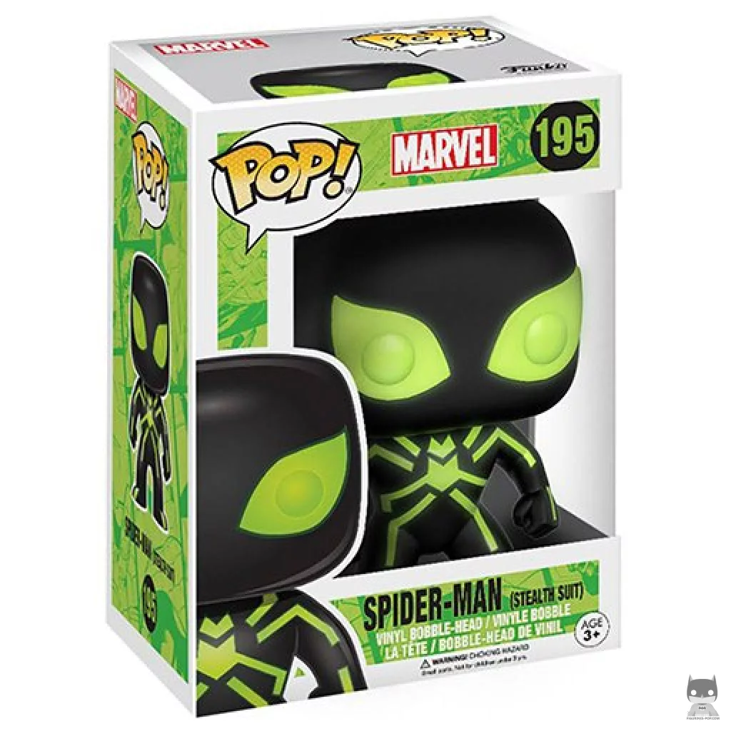 Figurine Funko POP Spider-Man avec boîte