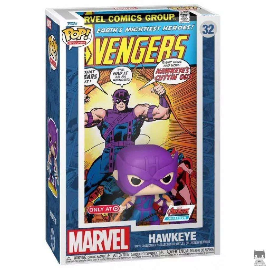Figurine Funko POP Hawkeye (Avengers 109) avec boîte