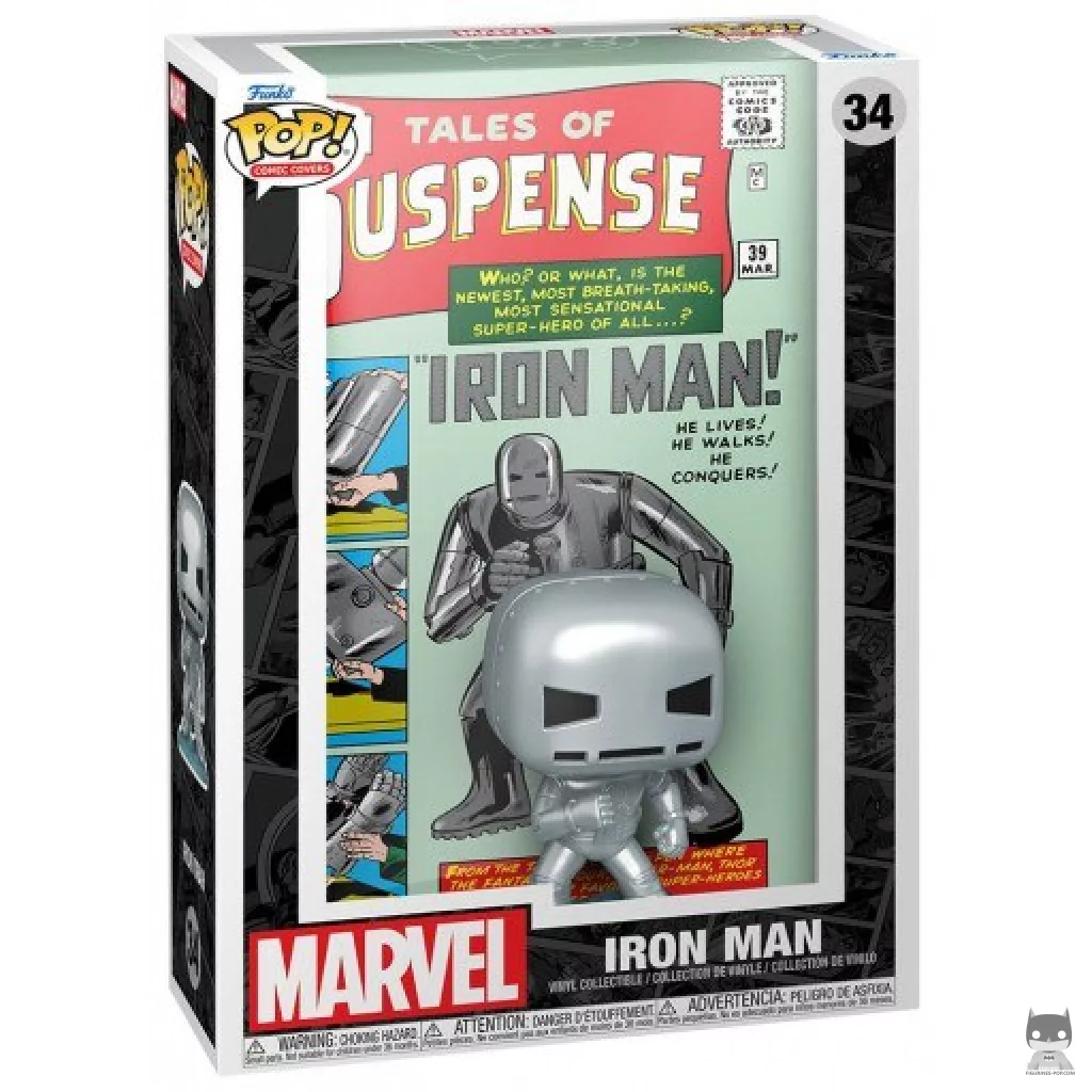 Figurine Funko POP Iron Man avec boîte
