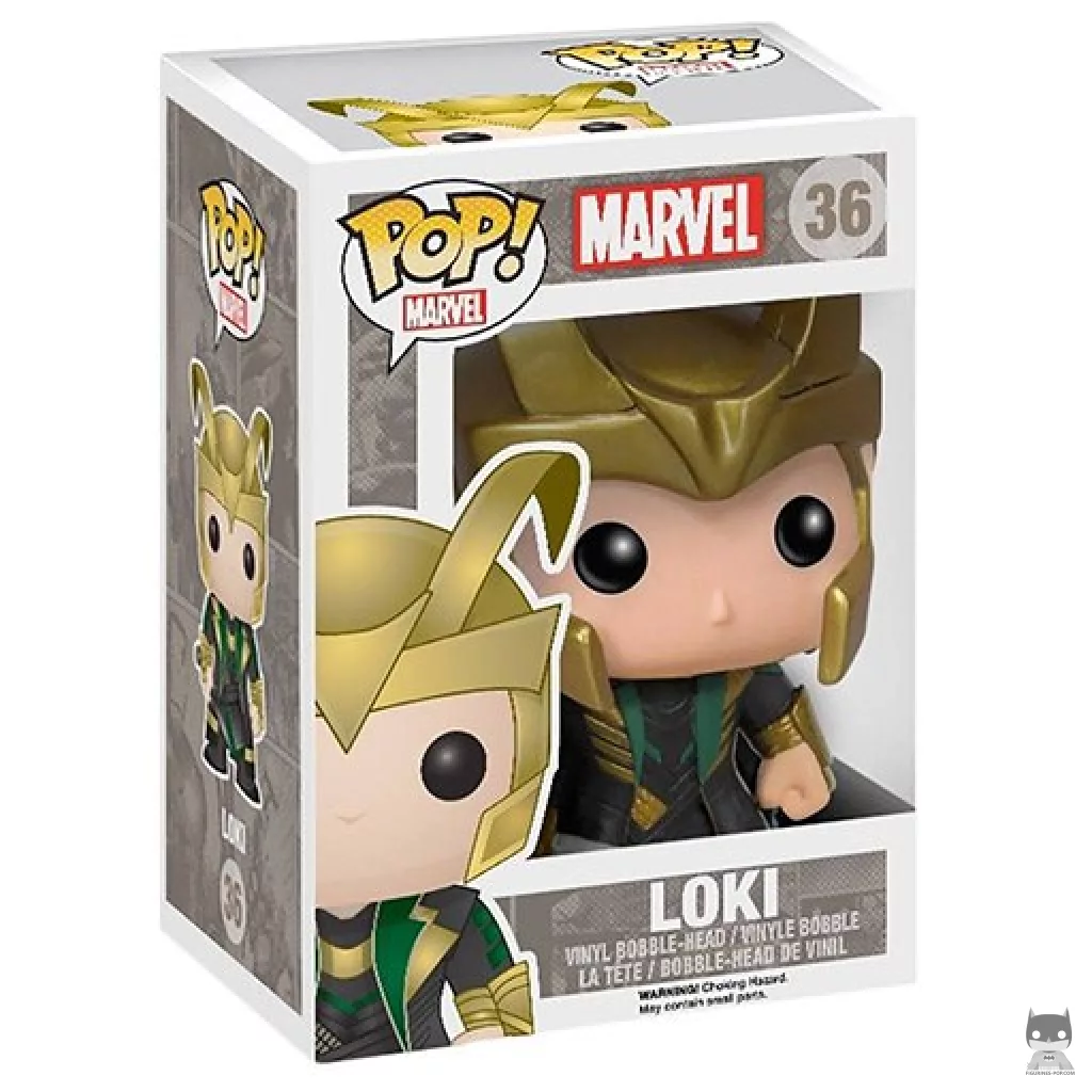 Figurine Funko POP Loki (Avec Casque) avec boîte