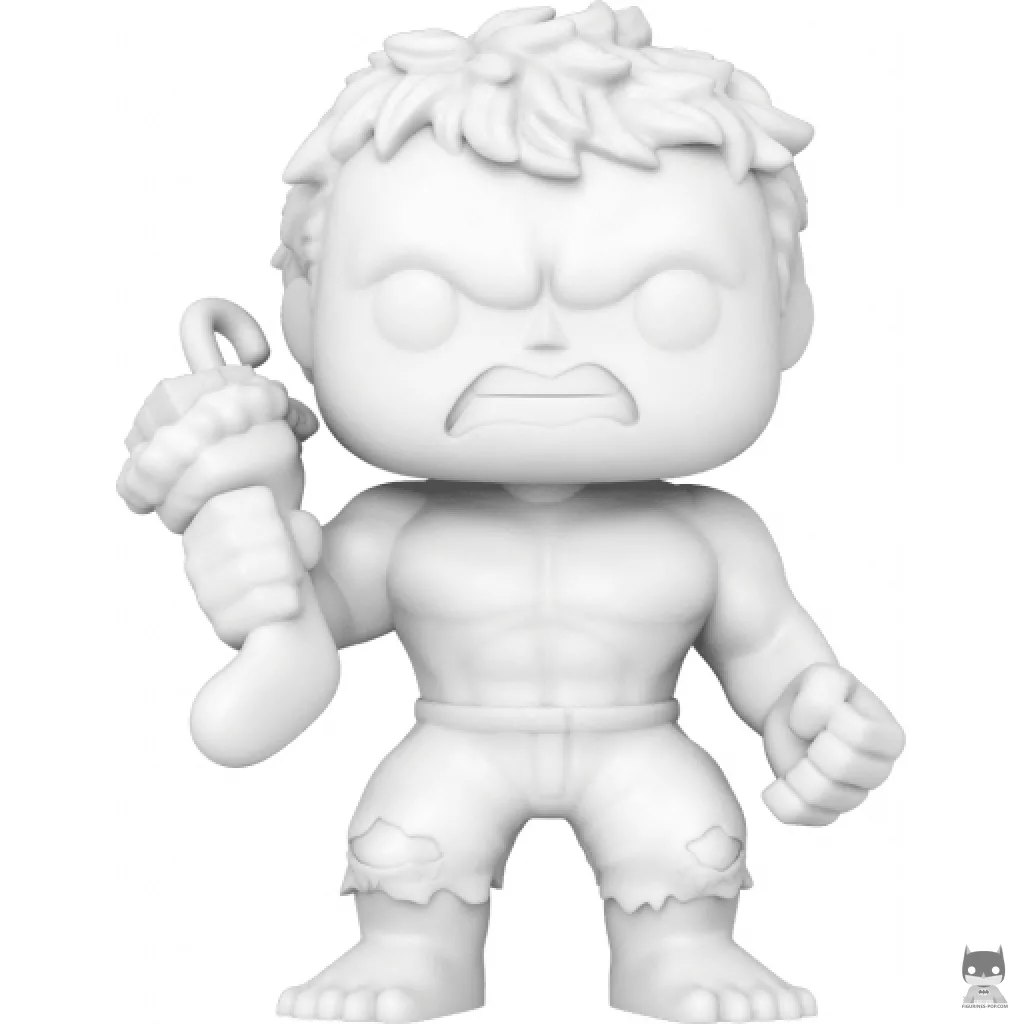Figurine Funko POP Hulk (Noël) (D.I.Y) (Marvel Comics)