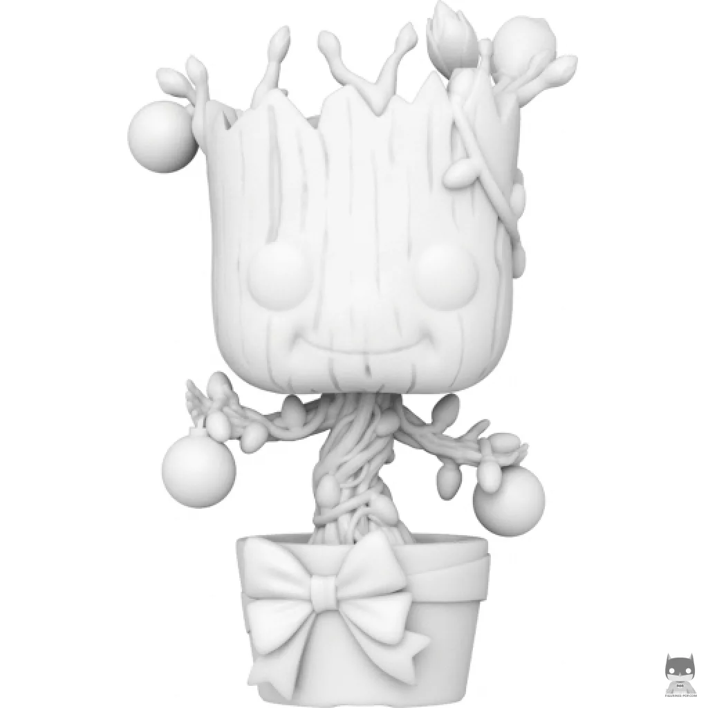 Figurine Funko POP Groot (Noël) (D.I.Y) (Marvel Comics)