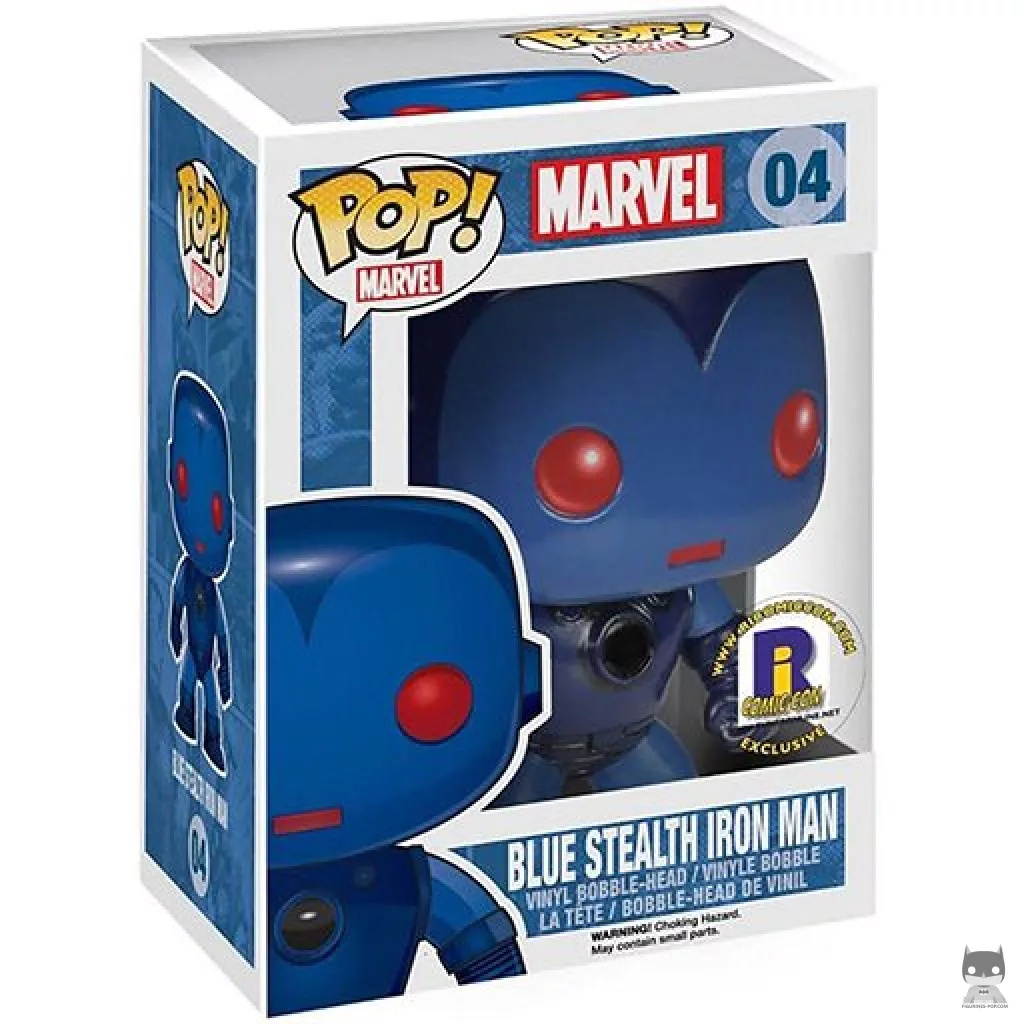 Figurine Funko POP Iron Man (Combinaison camouflage) avec boîte