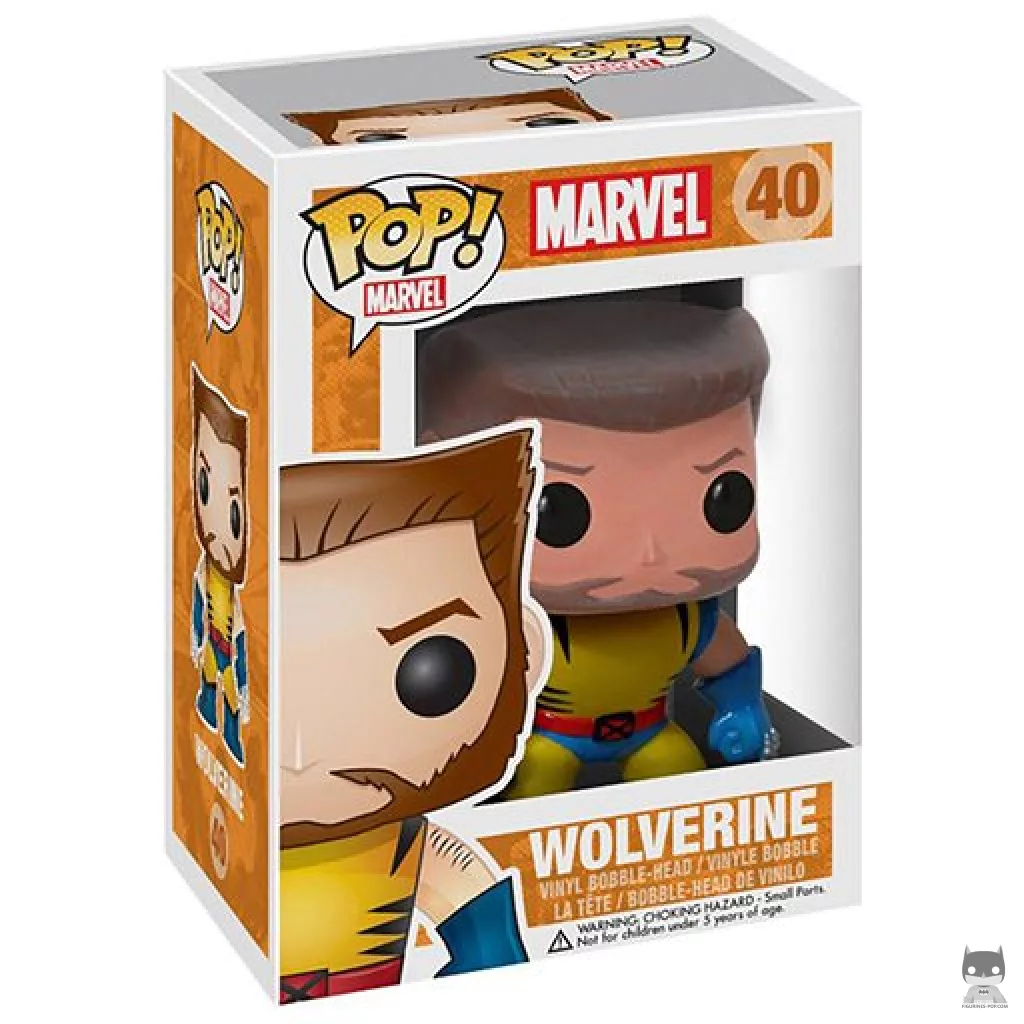 Figurine Funko POP Wolverine avec boîte