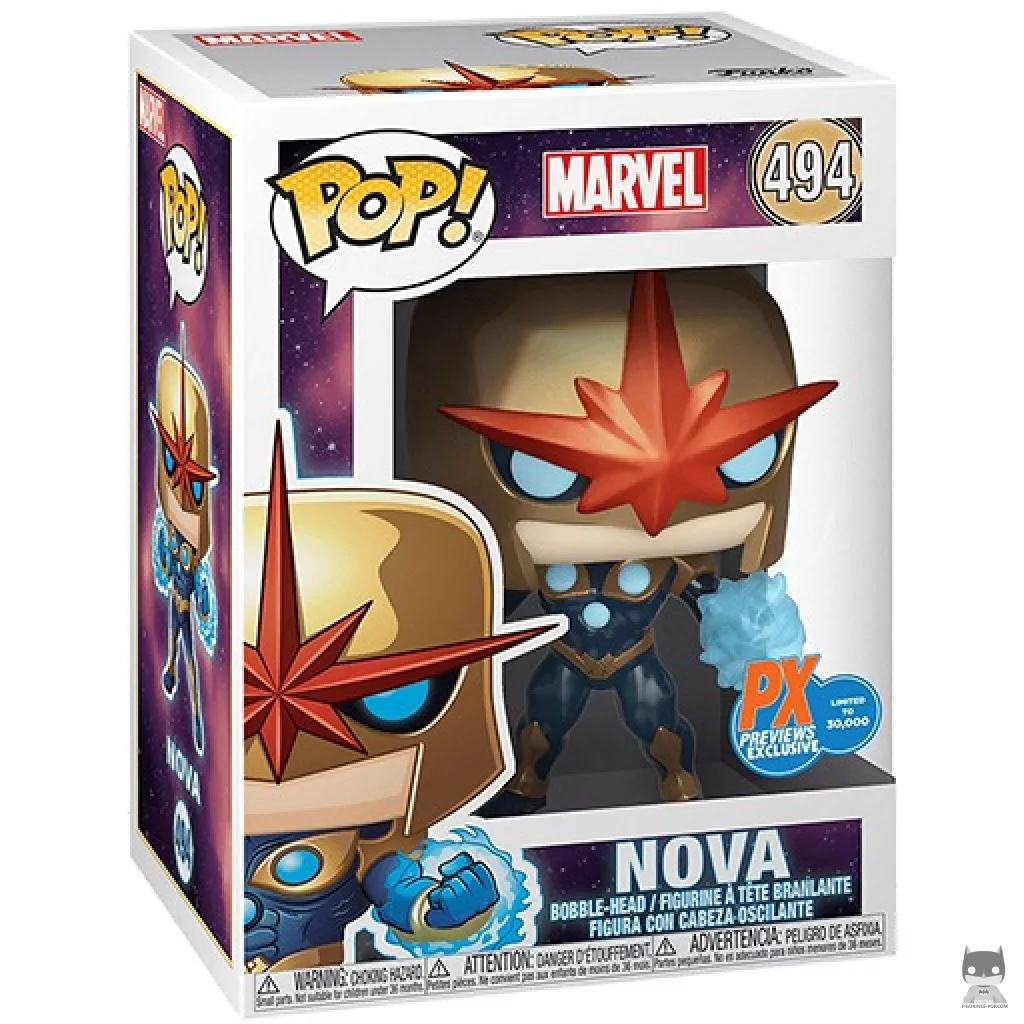 Figurine Funko POP Nova avec boîte