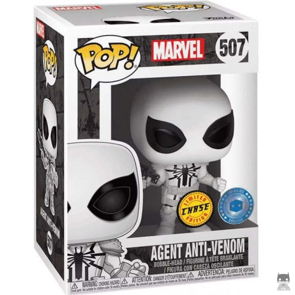Figurine Funko POP Agent Anti-Venom (Chase) avec boîte