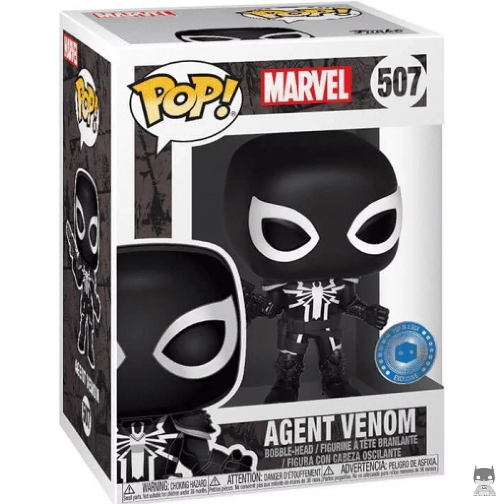 Figurine Funko POP Agent Venom avec boîte
