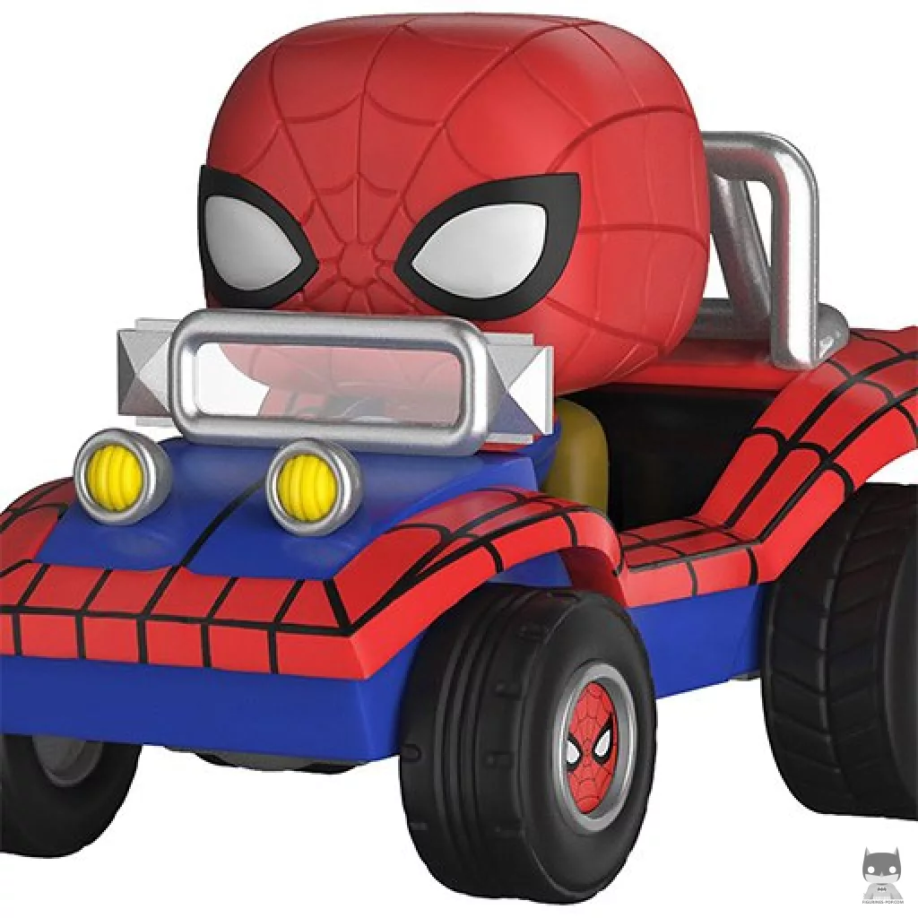Figurine Funko POP Spider-Man (avec Spidermobile) (Marvel Comics)