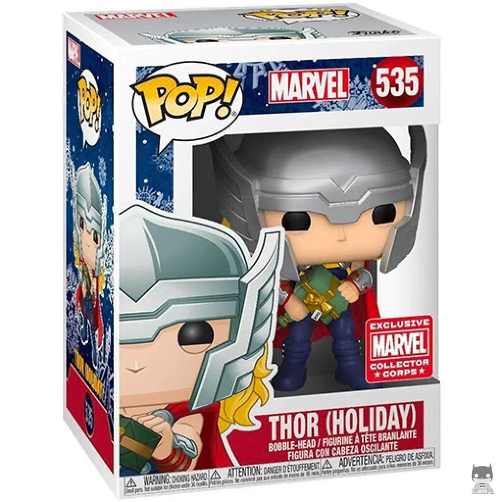 Figurine Funko POP Thor (Noël) avec boîte