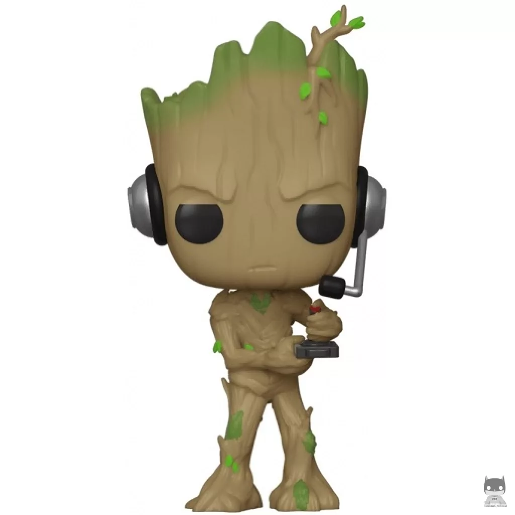 Figurine Funko POP Groot Gamer (Chase) (Marvel Comics)