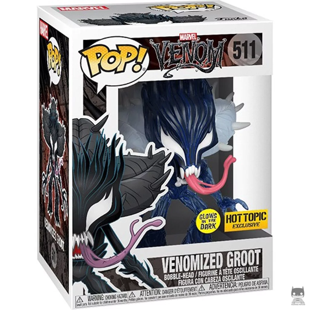 Figurine Funko POP Groot Venom avec boîte