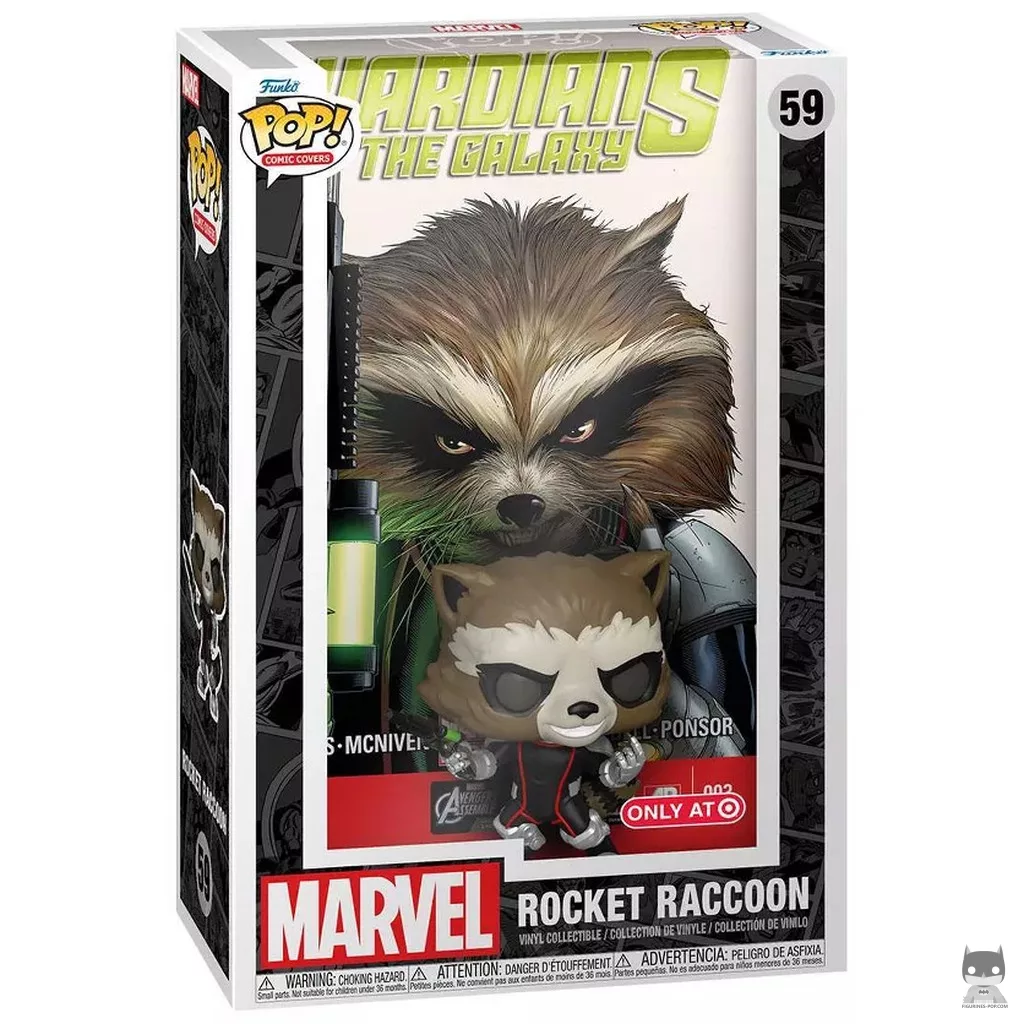 Figurine Funko POP Rocket Raccoon avec boîte