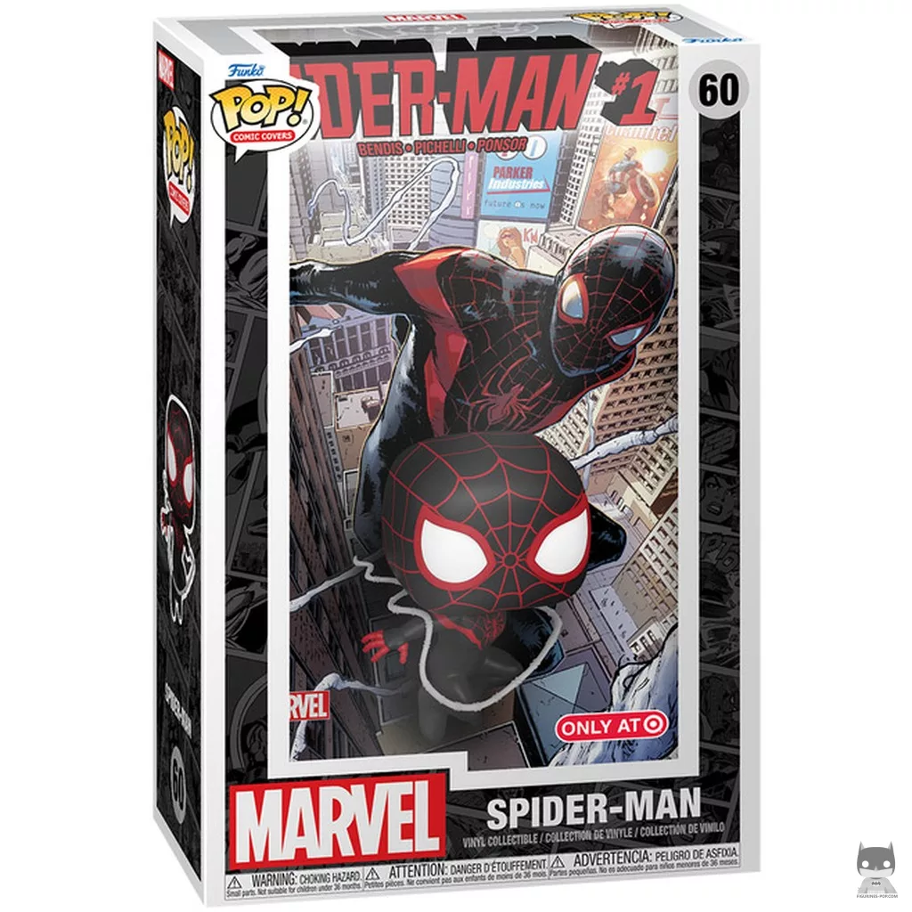 Figurine Funko POP Spider-Man (Miles Morales) avec boîte