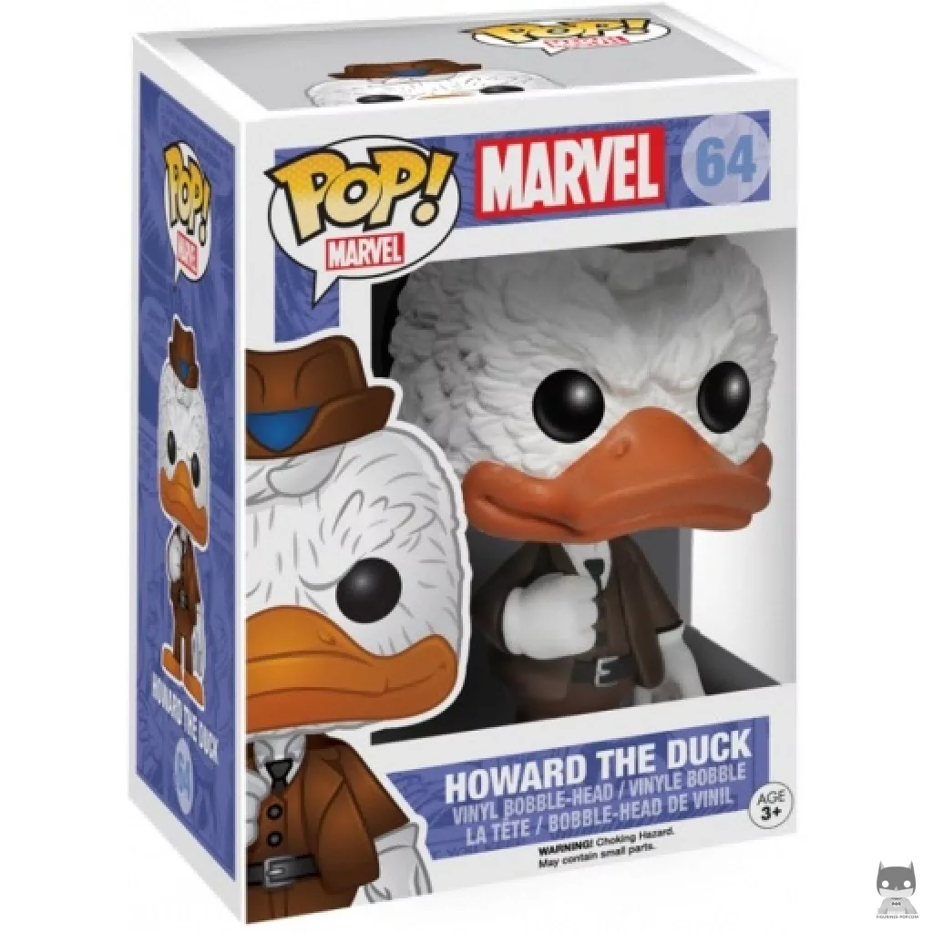 Figurine Funko POP Howard le Canard avec boîte