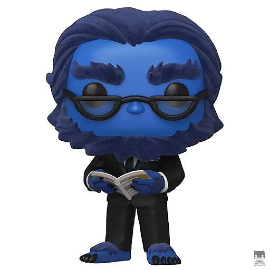 Figurine Funko POP Le Fauve (Flocked) (Marvel Comics)