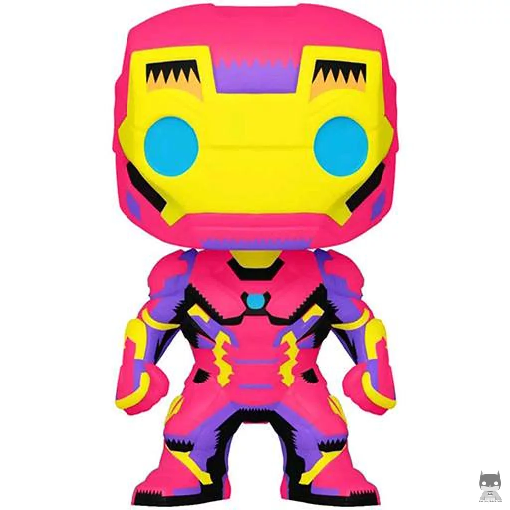 Figurine Funko POP Iron Man (Blacklight) (Marvel Comics)