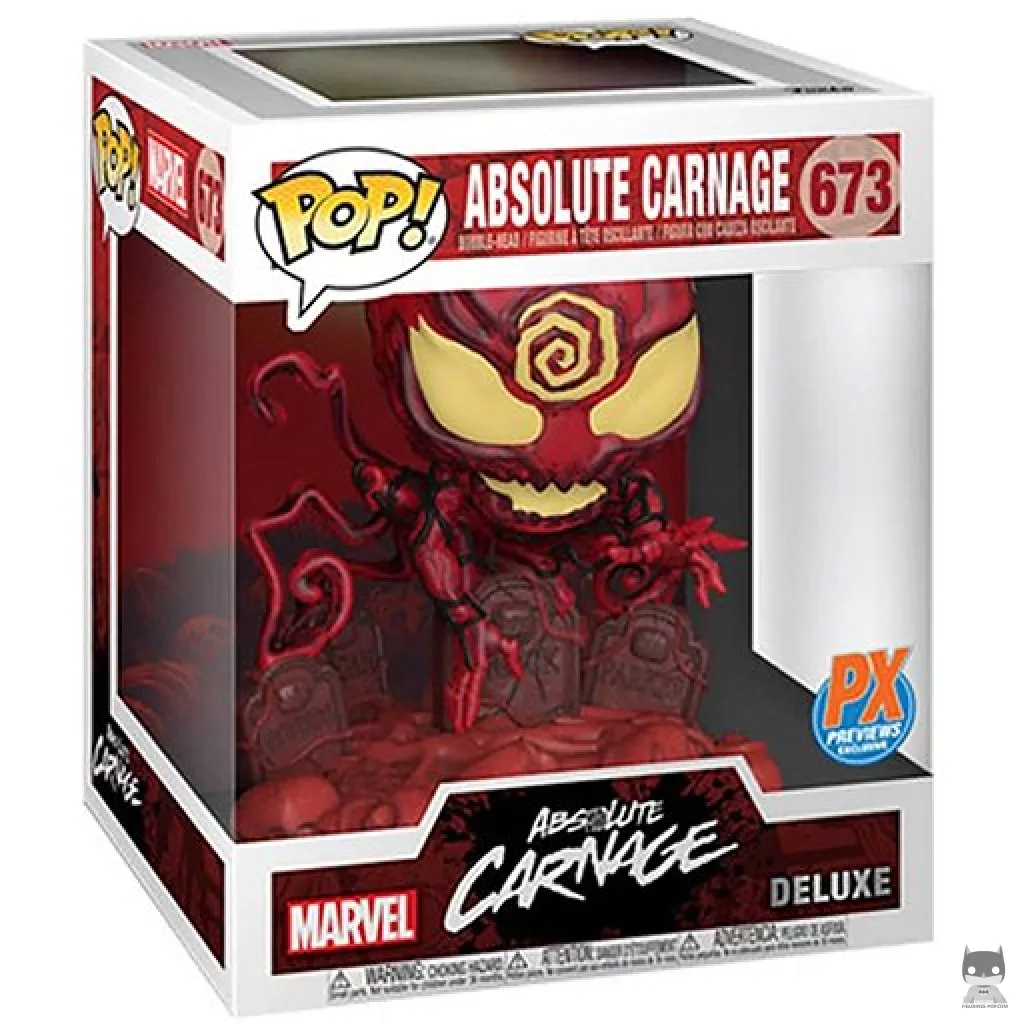 Figurine Funko POP Absolute Carnage avec boîte