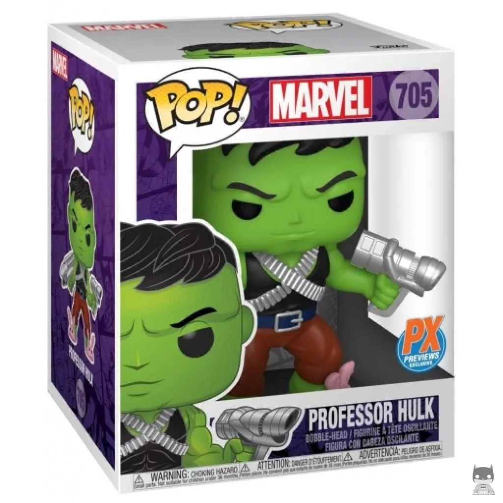 Figurine Funko POP Hulk (Supersized) (Chase) avec boîte