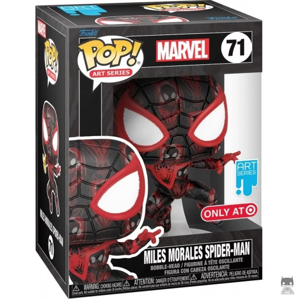 Figurine Funko POP Miles Morales Spider-Man avec boîte