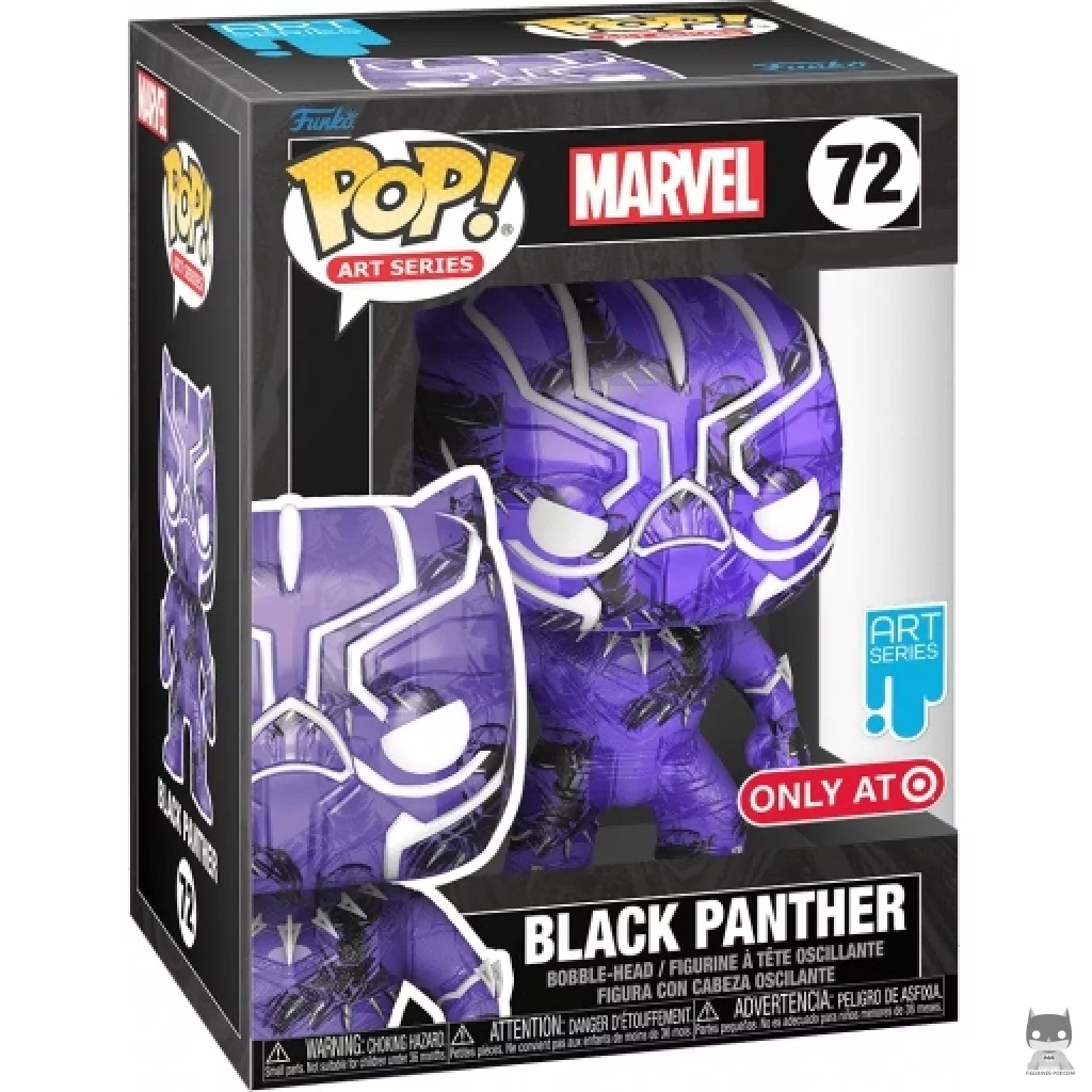 Figurine Funko POP Black Panther avec boîte