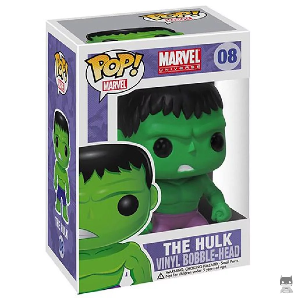 Figurine Funko POP Hulk avec boîte