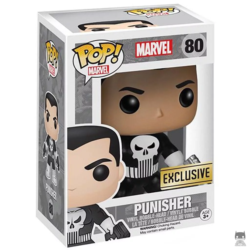 Figurine Funko POP Punisher avec boîte