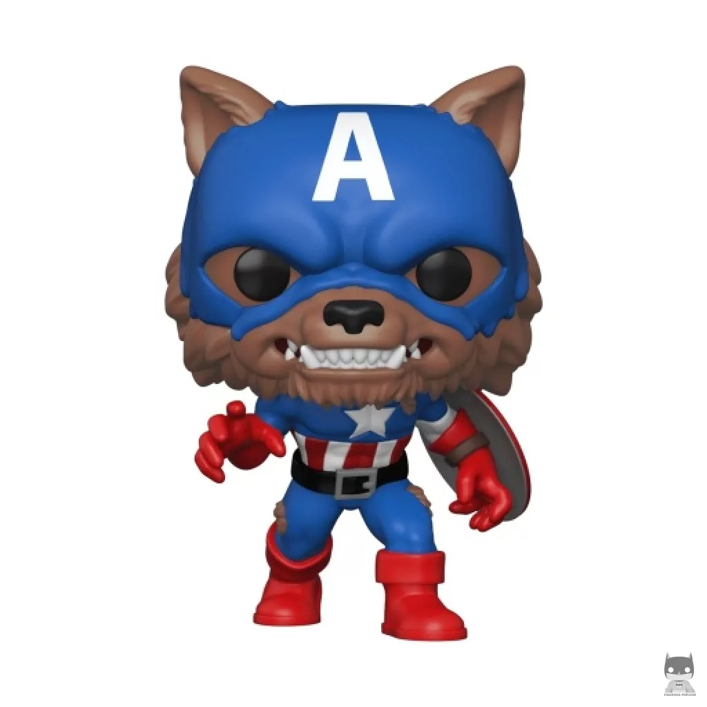 Figurine Funko POP Capwolf (Marvel Comics)