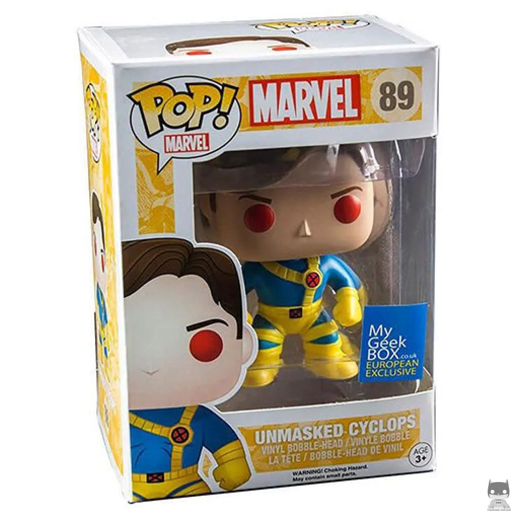 Figurine Funko POP Cyclops (Sans Masque) avec boîte