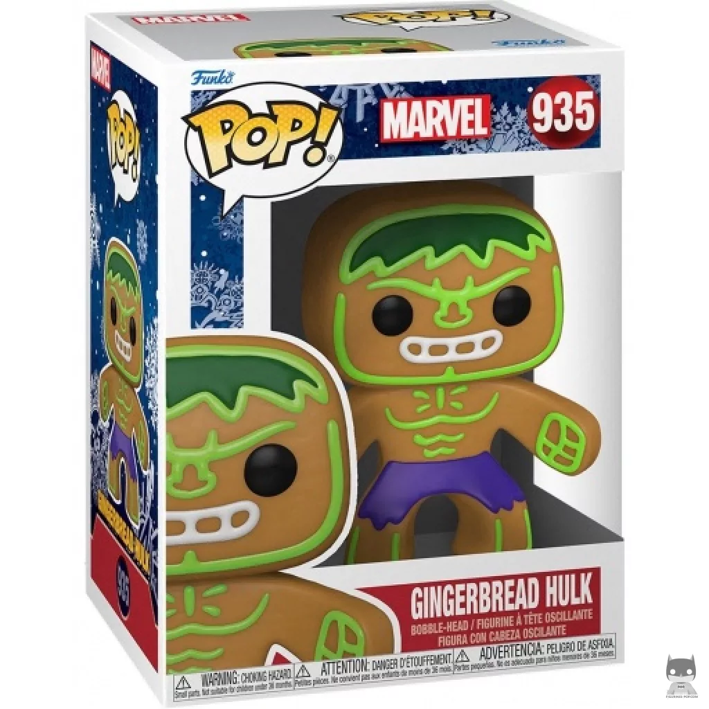 Figurine Funko POP Hulk Pain d'Epices avec boîte