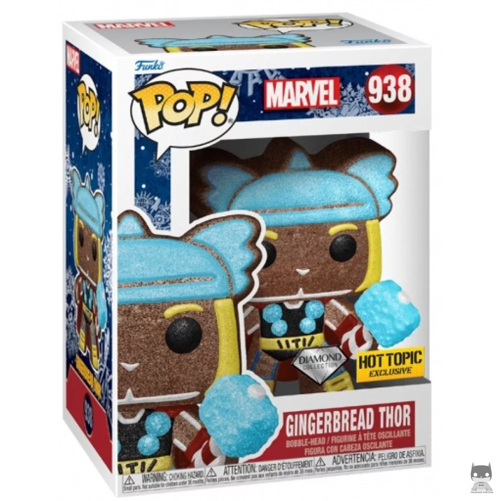 Figurine Funko POP Thor Pain d'Epices (Diamond Glitter) avec boîte