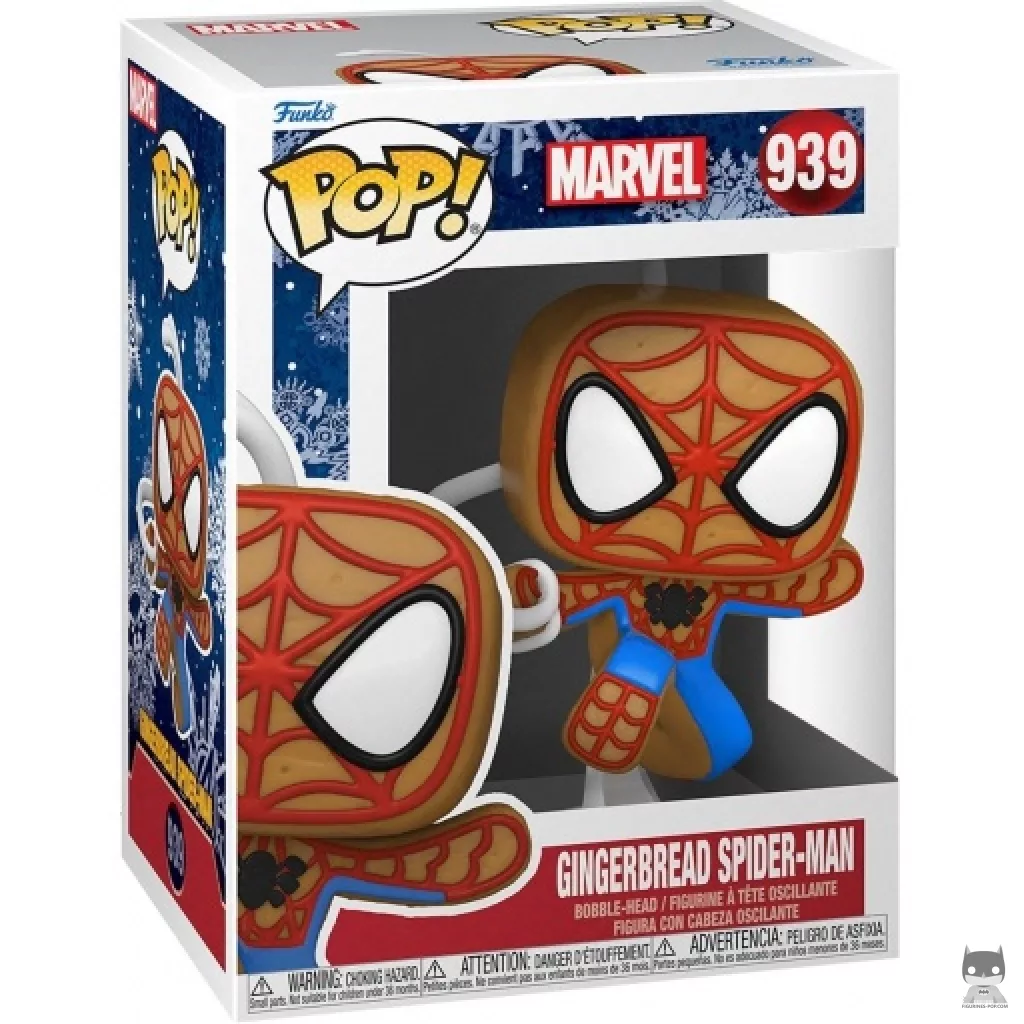 Figurine Funko POP Spider-Man Pain d'Epices avec boîte