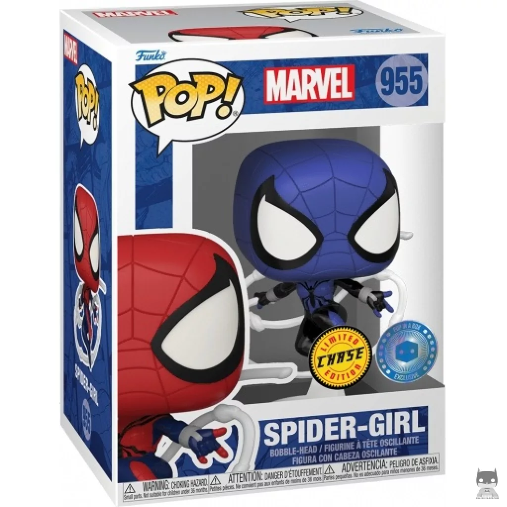 Figurine Funko POP Spider-Girl (Chase) avec boîte