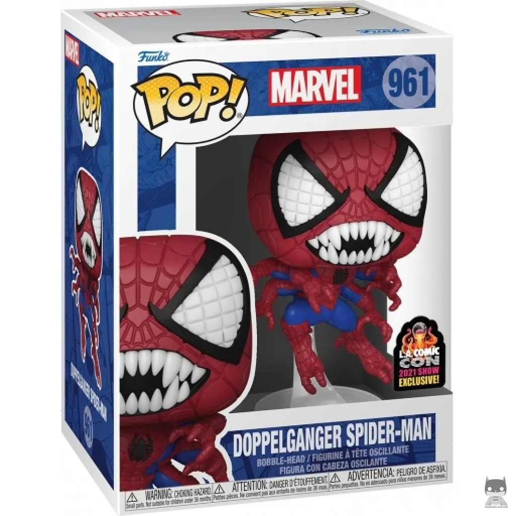 Figurine Funko POP Doppelganger Spider-Man avec boîte