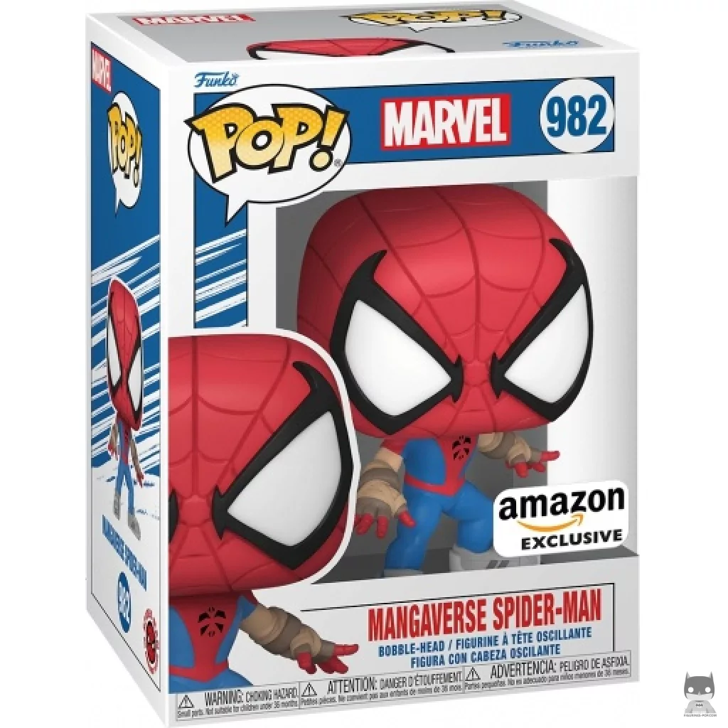 Figurine Funko POP Mangaverse Spider-Man avec boîte